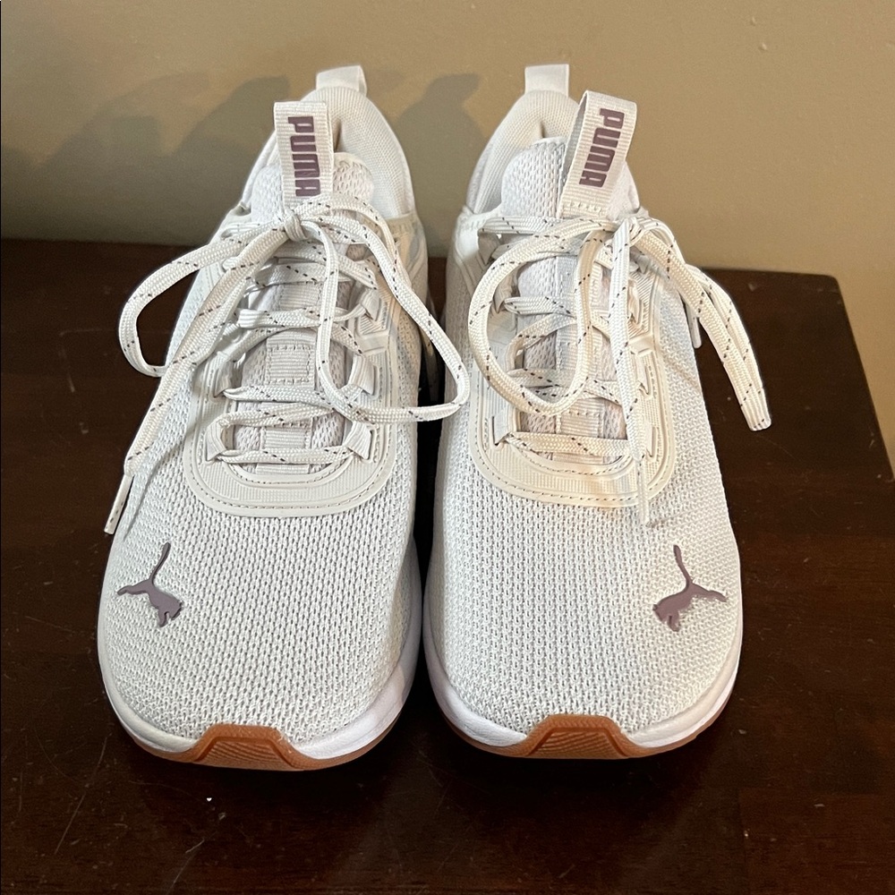 Puma White Athletic Shoes